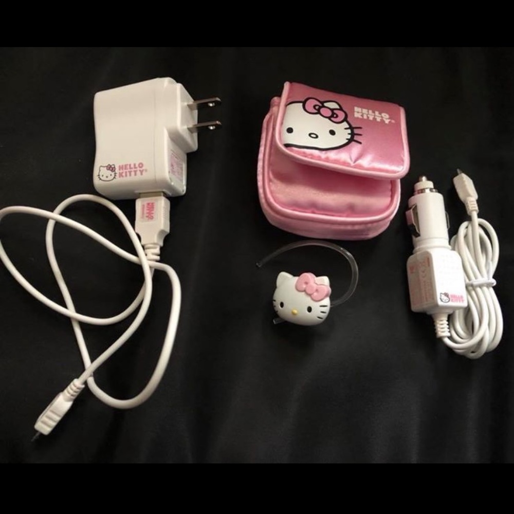 Hello kitty bluetooth head set